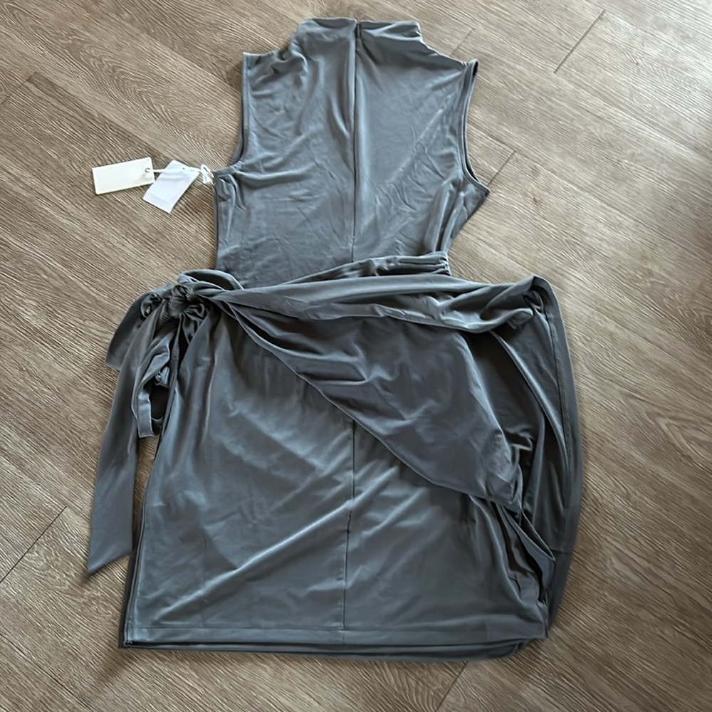 Good American Jersey Wrap Dress - Picture 5 of 6